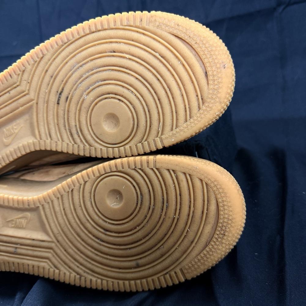 Nike Air Force 1 Supreme Wheat Men's Size 9.5 Sneakers - Picture 13 of 15